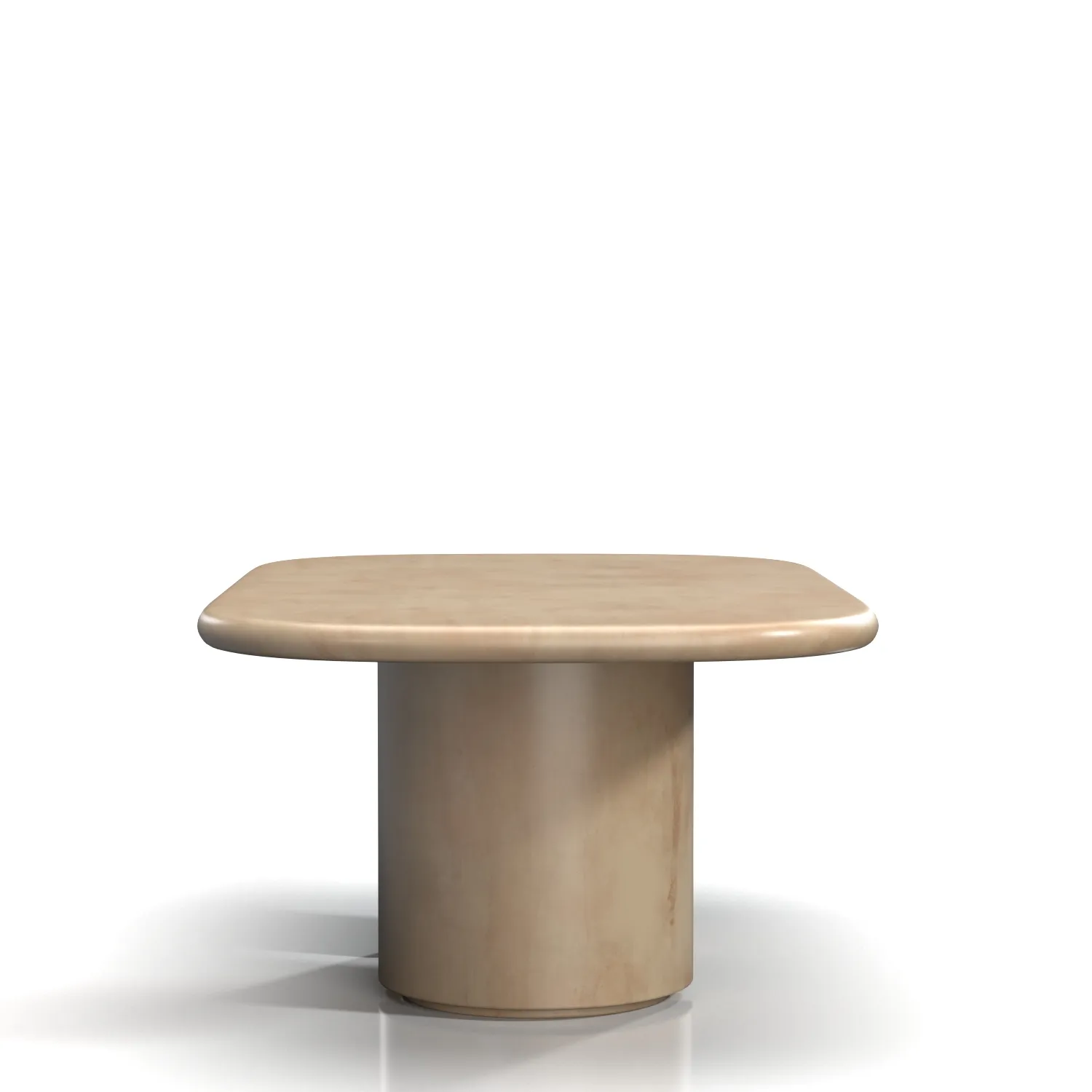 Knife Edge Dining Table PBR 3D Model_03